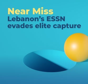 Near Miss: Lebanon’s ESSN evades elite capture