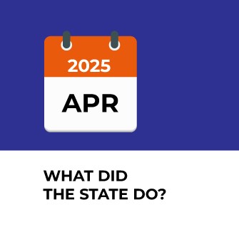 What did the Lebanese State Do in April 2025?