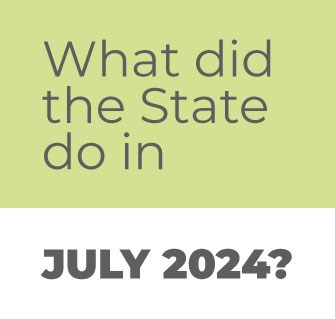 What did the Lebanese State do in July 2024?